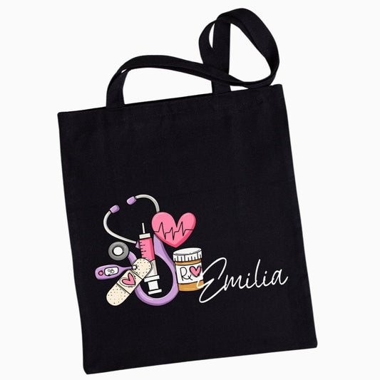 Aesthetic Nurse Tote Bag